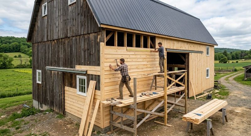 Barn Siding Installation in Hastings, FL