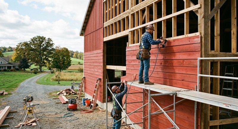 Barn Siding Replacement in Bunnell, FL