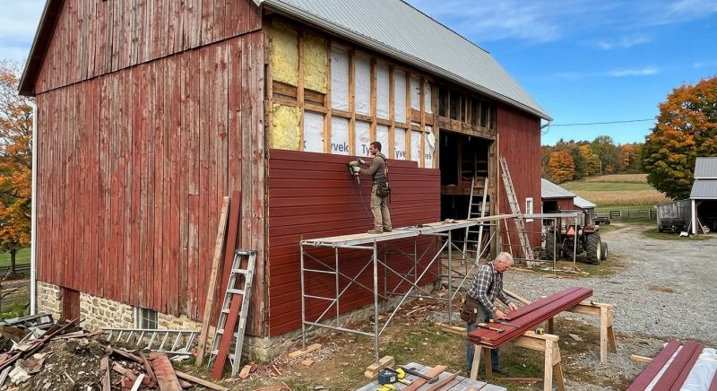 Barn Siding Replacement in Crescent City, FL