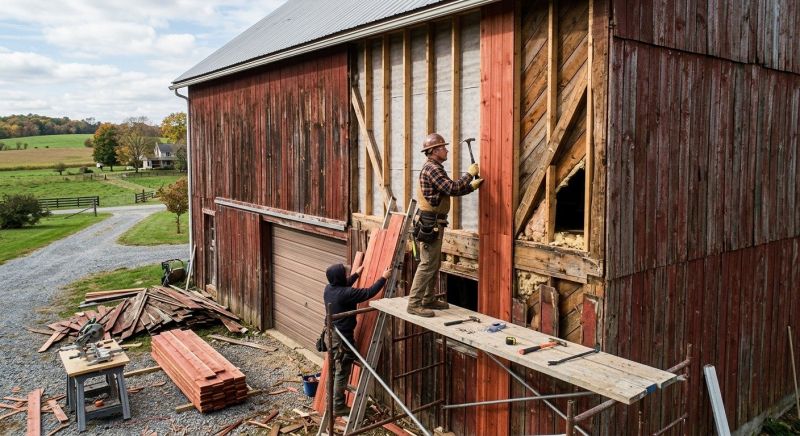 Barn Siding Replacement in Crescent City, FL