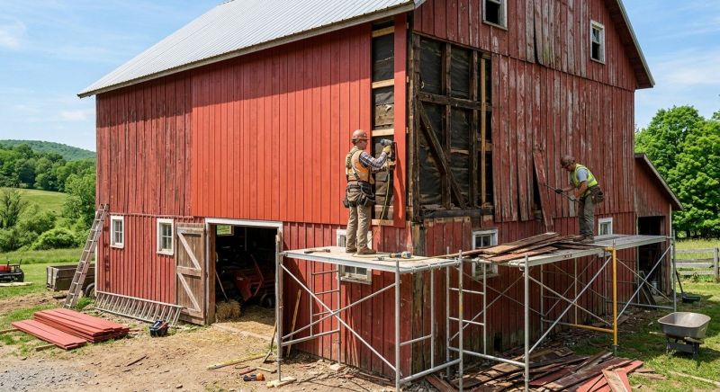 Barn Siding Replacement in Flagler County, FL