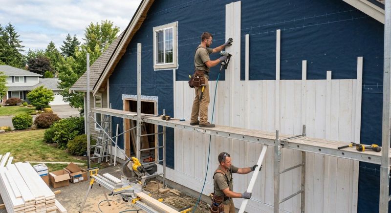Batten Siding Installation in Elkton, FL