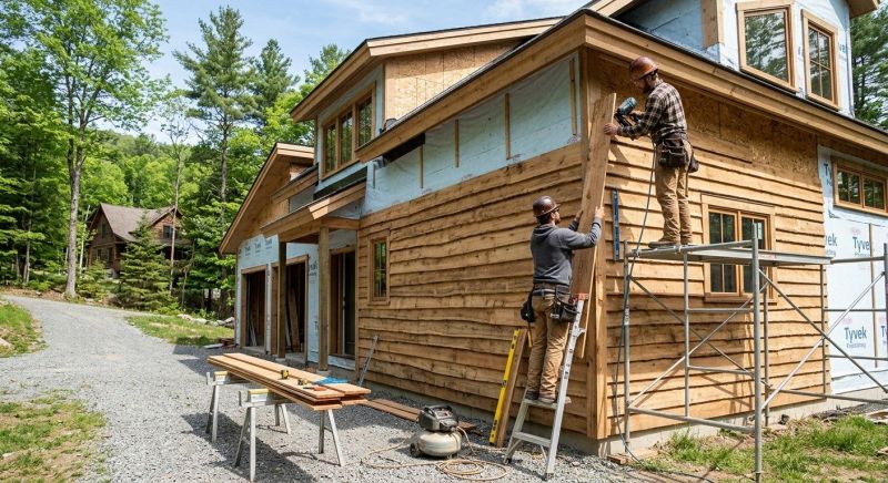 Faux Wood Siding Installation in Bunnell, FL