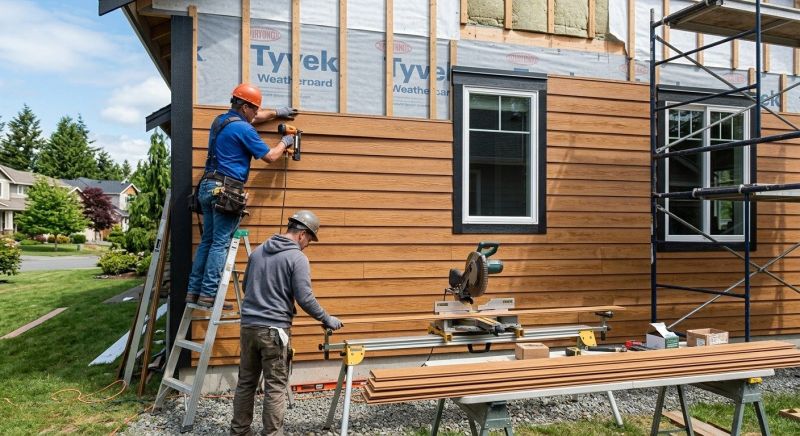 Faux Wood Siding Installation in Flagler County, FL