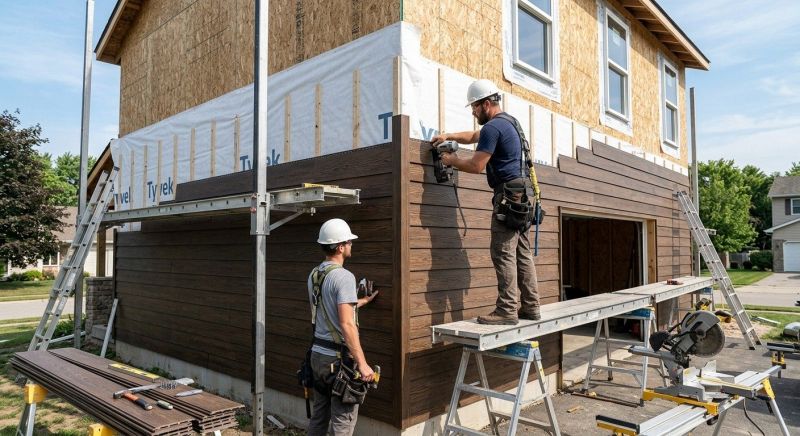 Faux Wood Siding Installation in Palm Coast, FL