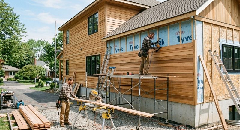 Faux Wood Siding Installation in Saint Augustine, FL