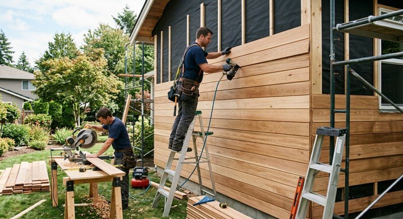 Hardwood Siding Installation in Crescent City, FL