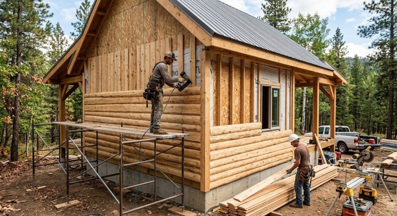 Log Home Siding Installation in Flagler County, FL
