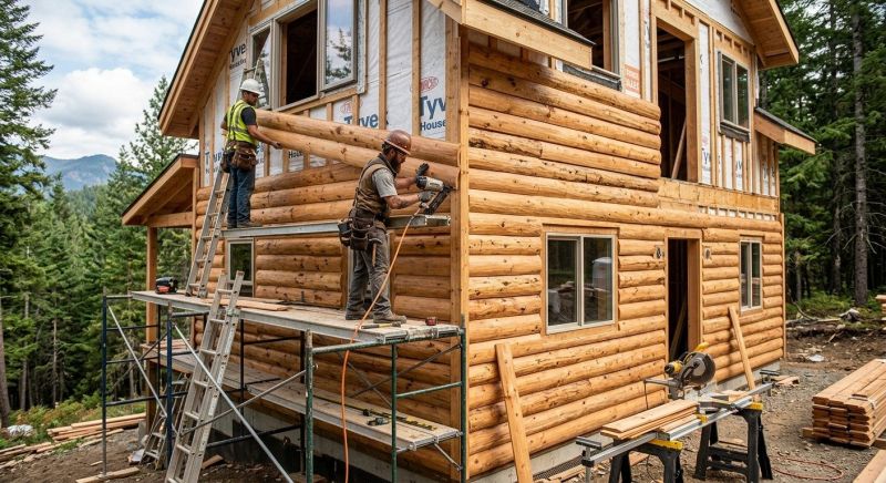 Log Siding Installation in Hastings, FL