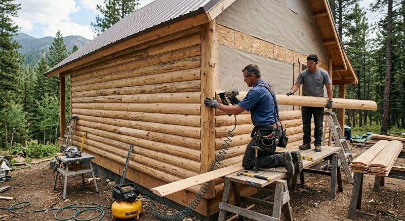Log Siding Installation in Ormond Beach, FL