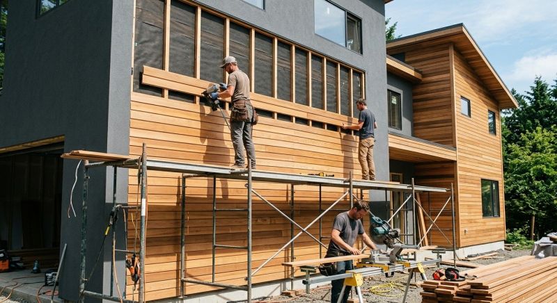 Wood Cladding Installation in Volusia County, FL