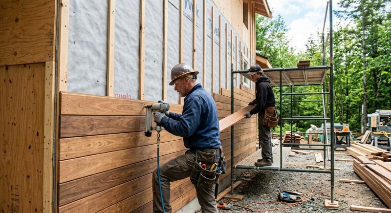 Wood Plank Siding Installation in Flagler County, FL