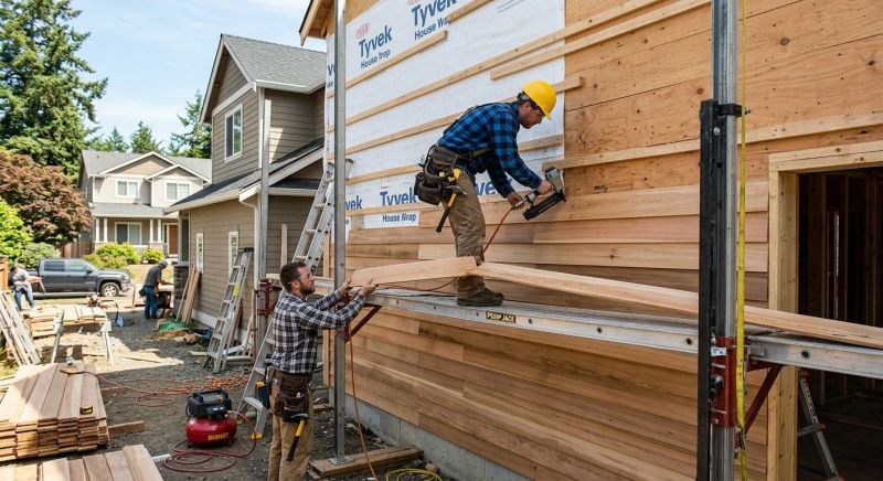 Wood Plank Siding Installation in Flagler County, FL