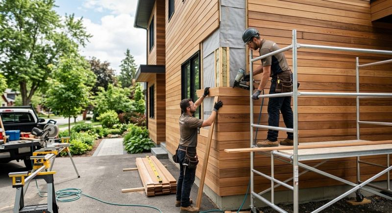 Wood Plank Siding Installation in Flagler County, FL