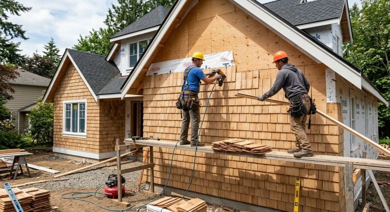 Wood Shake Siding Installation in Flagler County, FL